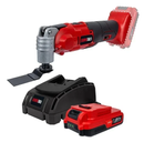 OLYMPIA MULTI TOOL CORDLESS 20V OSCILLATING SANDER GRINDER BATTERY & CHARGER INC