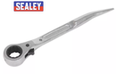 Sealey Ratchet Scaffold Podger Reversible Socket Wrench Scaffolders 21mm S01068