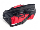 Tool Bag 16'' 28 Pocket Wide Opening Hard Base Nylon Toolbag Box Heavy Duty 017