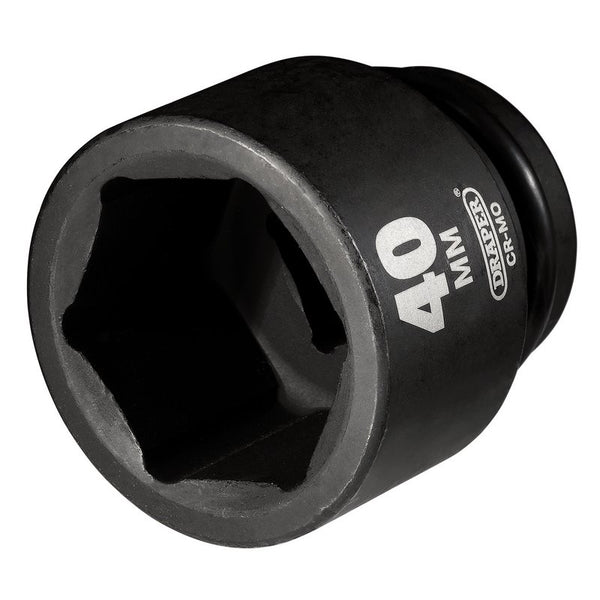 Draper Hi-TORQ&#174; Impact Socket, 3/4" Sq. Dr., 40mm