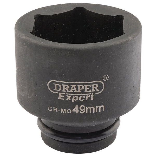 Draper Expert HI-TORQ&#174; 6 Point Impact Socket, 3/4" Sq. Dr., 49mm