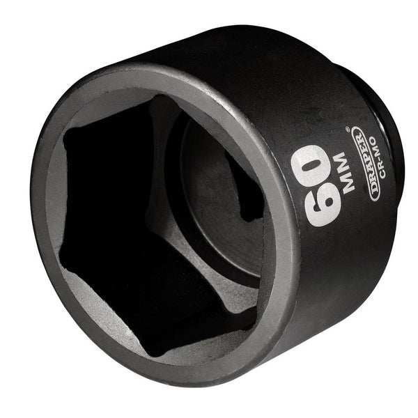 Draper Hi-TORQ&#174; Impact Socket, 3/4" Sq. Dr., 60mm