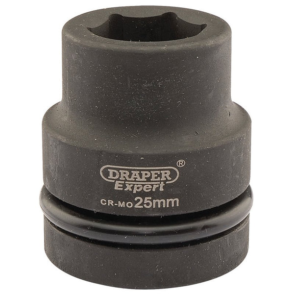 Draper Expert HI-TORQ&#174; 6 Point Impact Socket, 1" Sq. Dr., 25mm