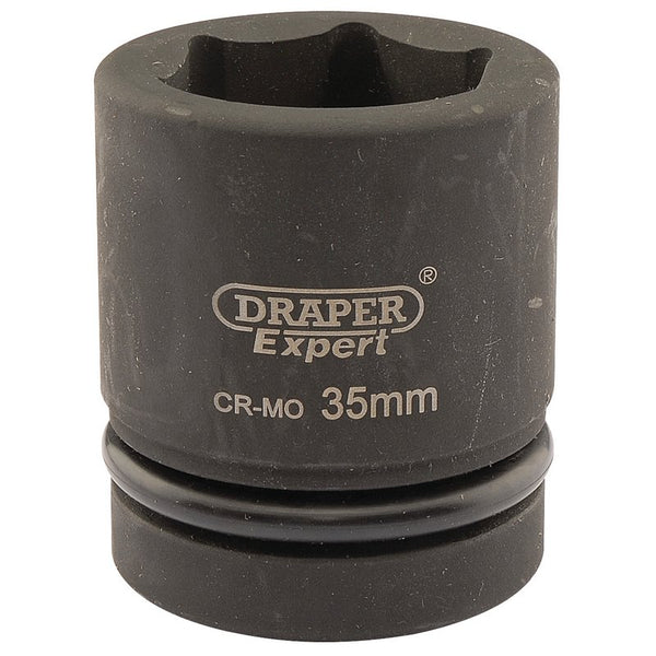 Draper Expert HI-TORQ&#174; 6 Point Impact Socket, 1" Sq. Dr., 35mm