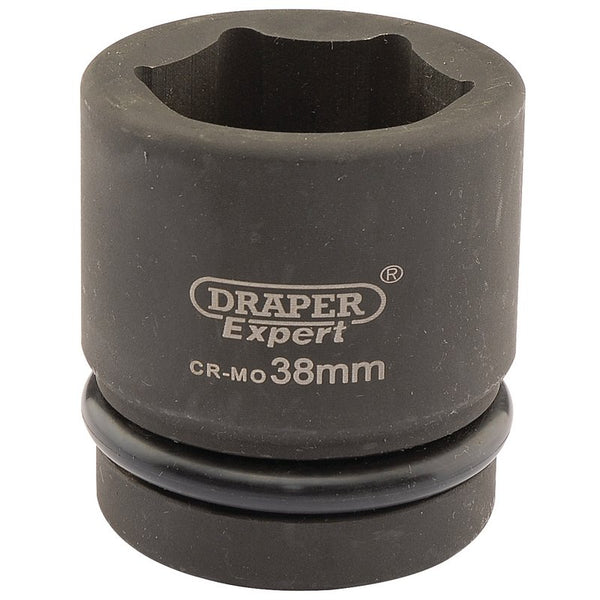 Draper Expert HI-TORQ&#174; 6 Point Impact Socket, 1" Sq. Dr., 38mm