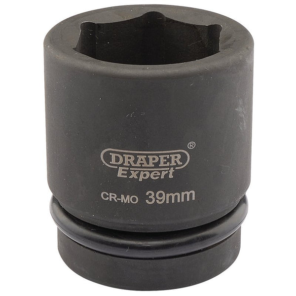 Draper Expert HI-TORQ&#174; 6 Point Impact Socket, 1" Sq. Dr., 39mm