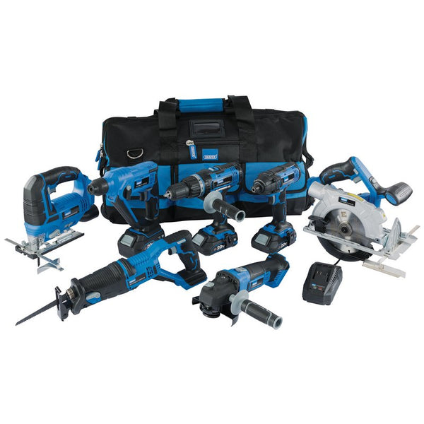 Draper Storm Force&#174; 20V 7 Machine Cordless Kit (12 Piece)