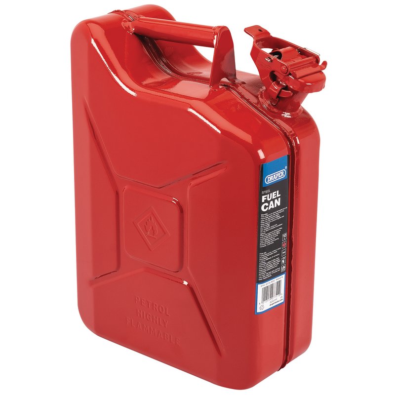 Steel Fuel Can, 10L, Red