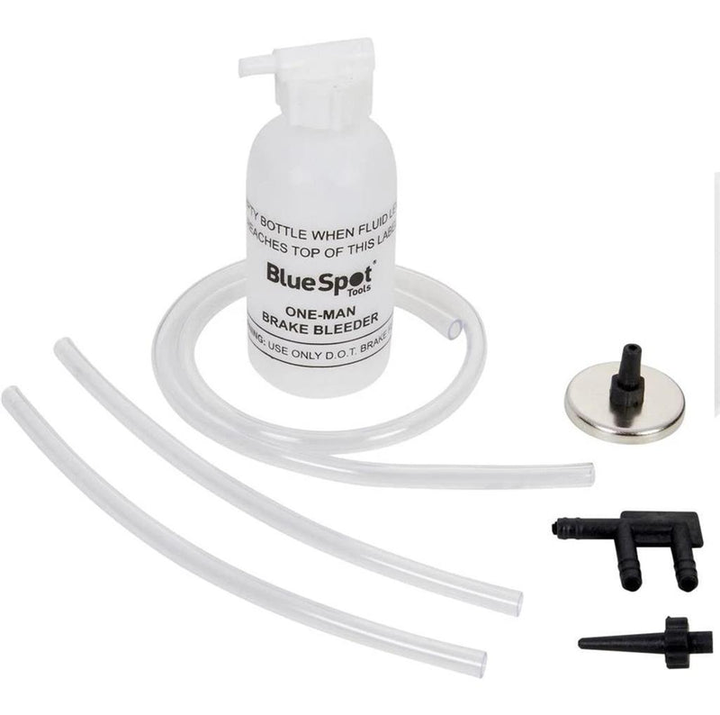 BlueSpot Brake Bleeder Clutch Vacuum Type Fluid Bleeding Kit One Person 07958
