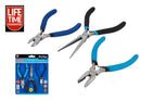 Bluespot Plier Set 3pc Combination Long Needle Nose Side Cutters Mini Set 12061