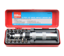 Hilka Impact Driver Screwdriver 1/2" 13pc Set Slotted Pozi Philips Star 11670013