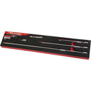 EXTENSION BAR SOCKET SET 5PC 3/8" DRIVE WOBBLE EXTRA LONG 38-450MM 1235