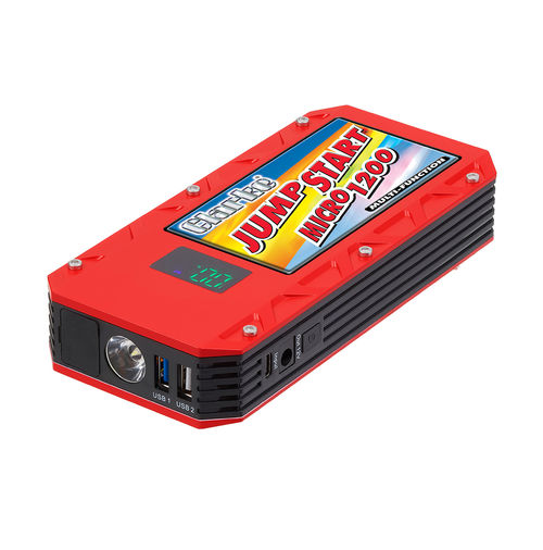 CLARKE JUMP STARTER 12V 1200A BATTERY BOOSTER LITHIUM LIGHT USB PORT  JSM1200