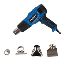 Silverline Heat Gun Hot Air 2000W Paint Stripper 2 Heat Settings & Tools 127655