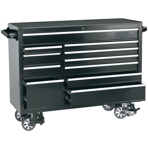 Roller Tool Cabinet, 11 Drawer, 56" - Discontinued