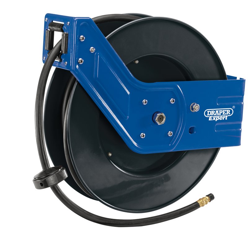 Draper Expert Retractable Air Hose Reel, 15m