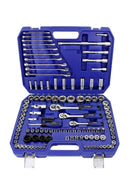 Blue Spot Socket Set Spanner Set 1/2" 1/4" 3/8" 120pc Metric AF Extension Bar