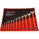 12PC SPANNER SET METRIC SOFT GRIP COMBINATION POLISHED WRENCH CT0562 6MM-32MM