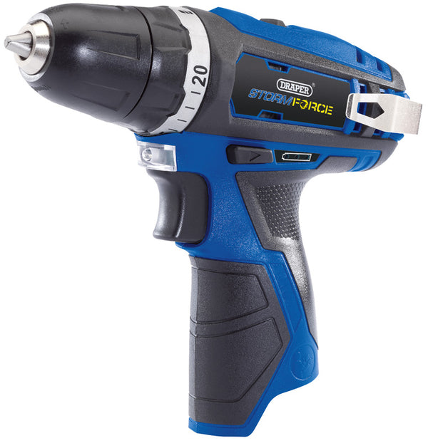 Draper Storm Force&#174; 10.8V Power Interchange Rotary Drill (Sold Bare) - Discontinued