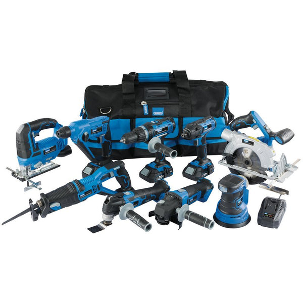 Draper Storm Force&#174; 20V Cordless Kit (9 Piece)