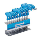 Silverline Hex Key Set 10pc 2-10mm T-Handle Wrench Allen Key Metric 323710