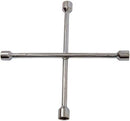 Wheel Brace 4 Way Cross Wrench Socket 17mm 19mm 21mm 23mm Spanner J0400