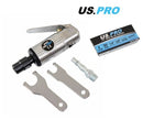 US PRO AIR DIE GRINDER 1/4" MINI STUBBY ANGLE CUT OFF TOOL 8422 WARRANTY