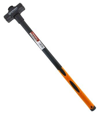 SLEDGE HAMMER 4.5KG 10LB LUMP WITH FIBREGLASS SOFT GRIP SHAFT HANDLE 53011C