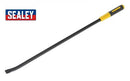 SEALEY CROW BAR WRECKING BAR PRY BAR 36" 900MM NAIL REMOVER CROWBAR S01154