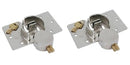 VAN DOOR LOCK 2X 73MM VAN HIGH SECURITY PADLOCK HASP VAN & 3 KEYS SHED LK107
