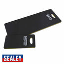 SEALEY CREEPER PADDED KNEE KNEELER PAD 2X FOAM MECHANICS GARAGE GARDEN S08561