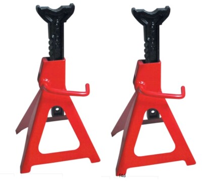 6T AXLE STAND 6 TON TONNE RATCHET ACTION FIXED STANDS PAIR WARRANTY AU160