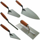 5PC TROWEL SET SOFT GRIP TRADESMAN BRICK PLASTERING BUILDER POINTING 60083