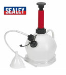 Sealey Fluid Extractor 4 Litre Oil Water Engine Pump Syphon Transfer 4L MS156