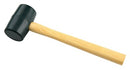 Rubber Mallet 16oz Hammer Wooden Shaft Camping Paving Diy HM207