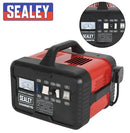 SEALEY BATTERY CHARGER 19AMP 12V 24V CAR VAN VEHICLE BOOSTER 20-250AH CHARGE115
