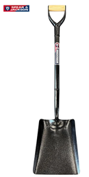 Spear & Jackson Shovel Square Mouth Builders Shovel Garden Steel No 2 2002WORK