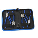 US PRO 6" Circlip Pliers 4pc Plier Set In Zip Pouch Internal External 2059