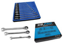 US PRO Ratchet Spanner Set 12pc Metric Gear Ring Combination Wrench 8-19mm 2233