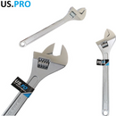 US PRO Adjustable Wrench Large 24" 600mm Spanner 63mm Wide Opening Jaw 2235