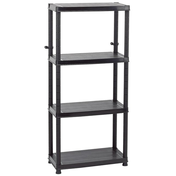 4 Tier Plastic Shelving Unit