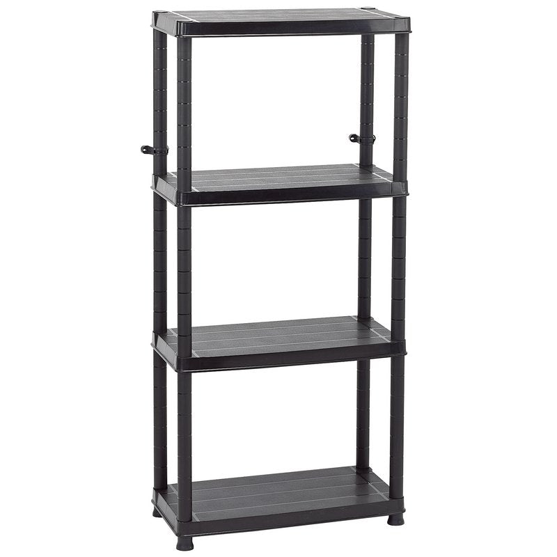 4 Tier Plastic Shelving Unit