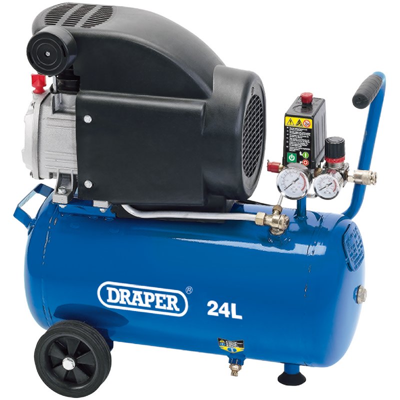 24L Direct Drive Air Compressor, 1.5kW/2hp