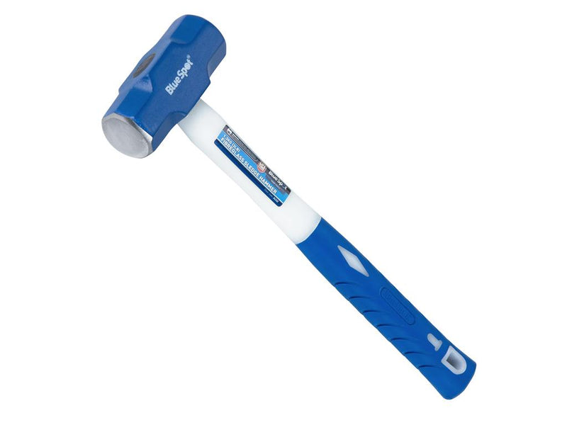 Bluespot Sledge Hammer 3lb 1.3kg Club Hammer Fibreglass Long Handle Lump 26202