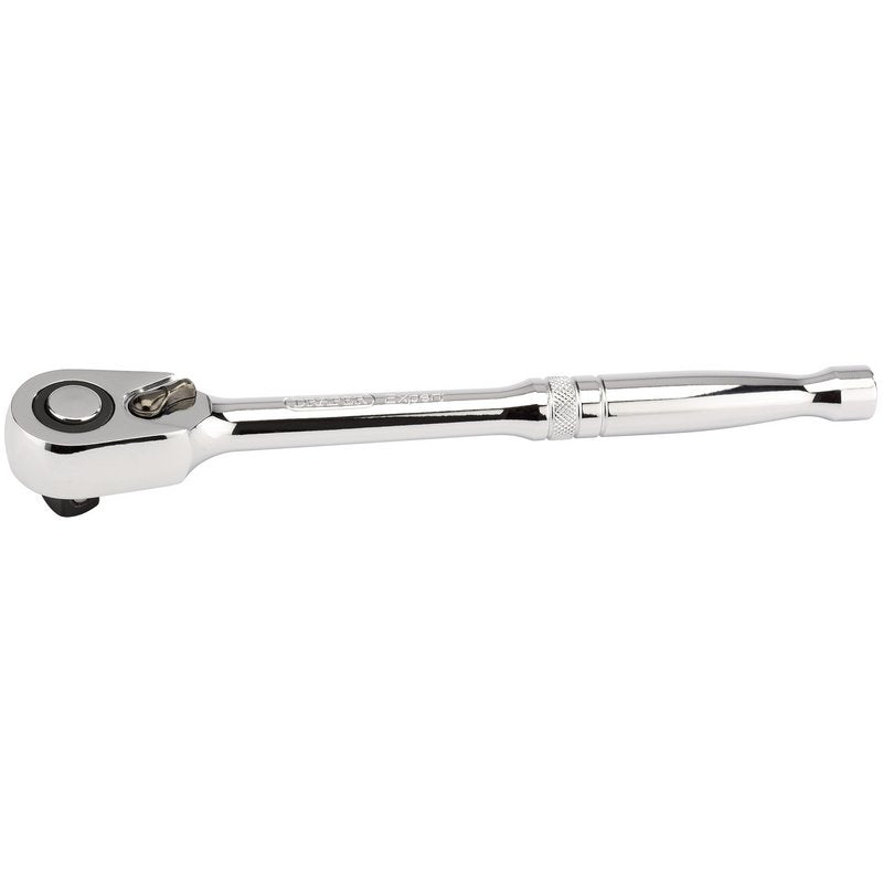 Draper Expert 72 Tooth Reversible Ratchet, 1/2" Sq. Dr.