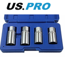 US PRO Stud Extractor Socket Set 1/2" Dr Roller Type 6mm 8mm 10mm 12mm 2661