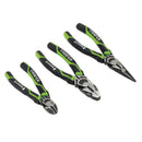 Draper Plier Set Combination Long Nose Side Cut Pliers 3pc Set 28035
