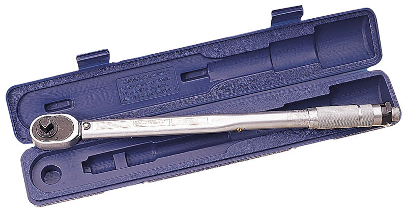 Draper Ratchet Torque Wrench Ratchet 1/2" Drive 30 - 210Nm 22.1-154.9lb-ft 30357