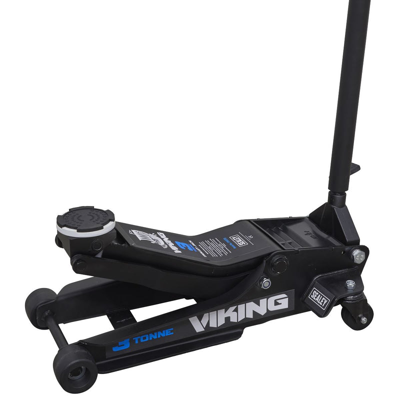 Viking Low Profile Professional Trolley Jack with Rocket Lift 3 Tonne