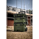 BUNKER ROLLING TOOL BOX STACKABLE 3 TIER MODULAR ORGANISER TROLLEY 9PC SET